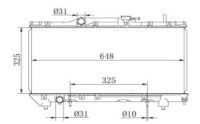 Радиатор TY-AT190-1216