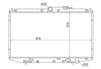 Радиатор HD-TA-1216