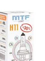 Лампа 12-55 Вт. H11 Standard +30%, галогеновая Корея * MTF LIGHT (ИМПОРТ)
