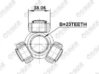 Трипоид TG-TR23/38.05 * Ti-Guar