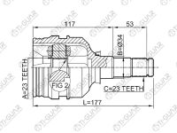 ШРУС TG-IN9510 / 0111-ZZE120 * TiGuar