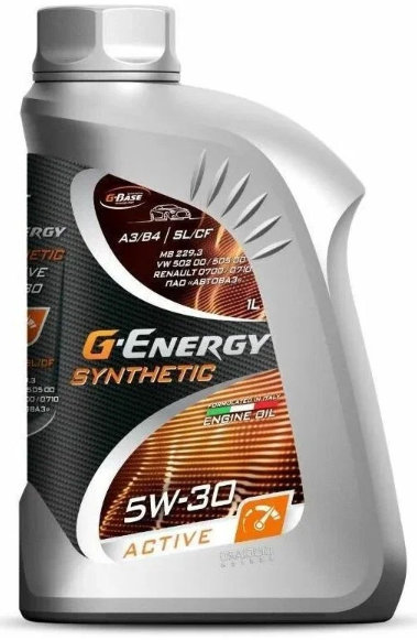 Масло моторное G-ENERGY Synthetic Active 5W-30 (1л.) 253142404