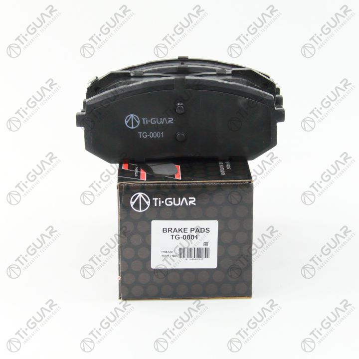 Тормозные колодки TG-0001 / CKKH-77* Ti·GUAR Тормозные колодки TG-0001 / CKKH-77* Ti·GUAR