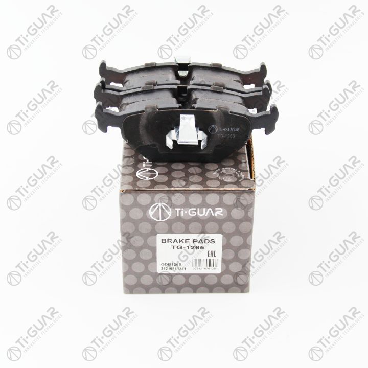Тормозные колодки TG-1265/PN0028* Ti·GUAR Тормозные колодки TG-1265/PN0028* Ti·GUAR